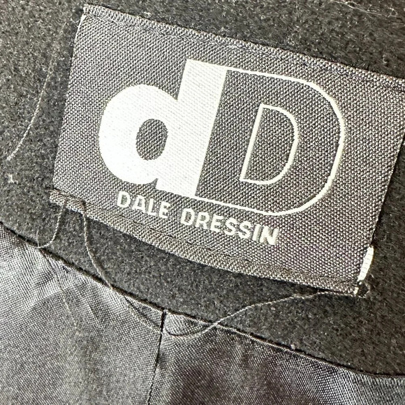 DALE DRESSIN Amicale Superfine Merino Wool Cape Style Jacket Coat One Size - Picture 10 of 10